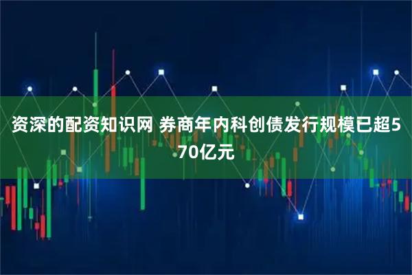 资深的配资知识网 券商年内科创债发行规模已超570亿元